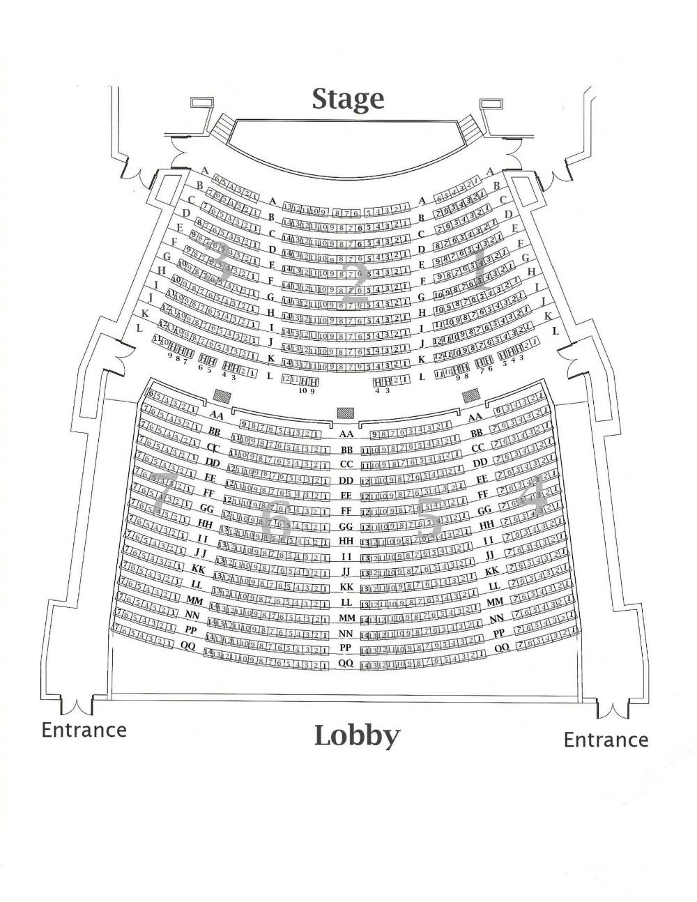 Seating Layout