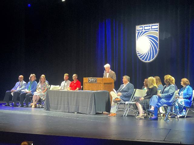 Staff and Guest Speakers at Tart Awards Ceremony