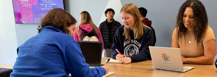 Photo of Students at a Table
